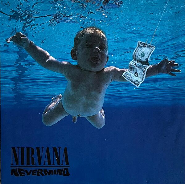 NIRVANA　布　ポスター　『NEVERMIND』 Amazon.com: NIRVANA - Nevermind Poster 36 x 24in: Prints